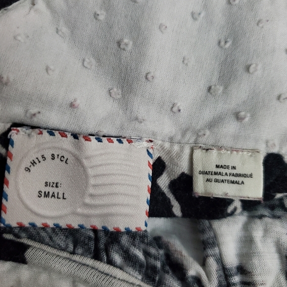 Anthropologie Postmark Galloping Horses Peter Pan Collar Top - Picture 6 of 8